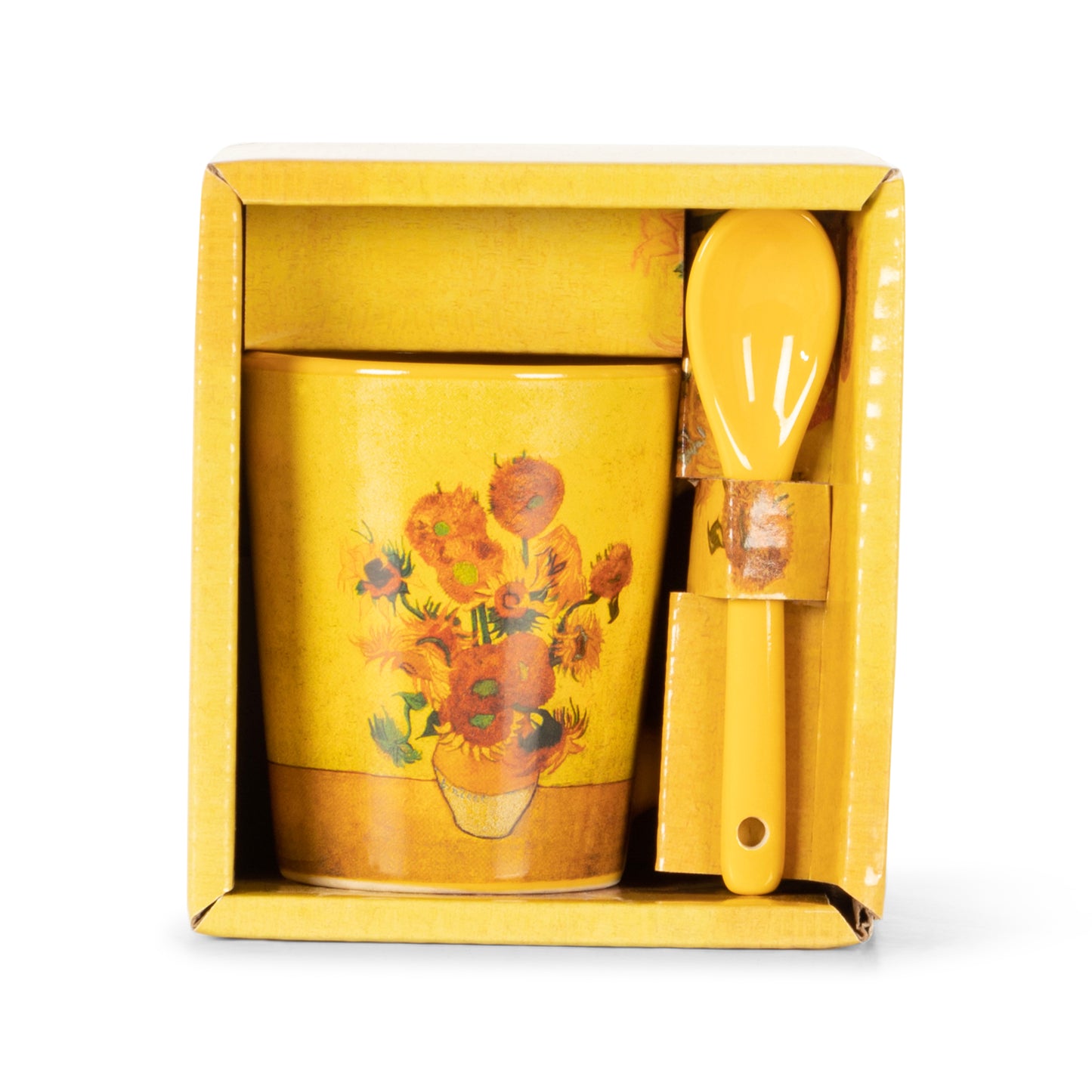 Espresso Mug with spoon - Sunflower