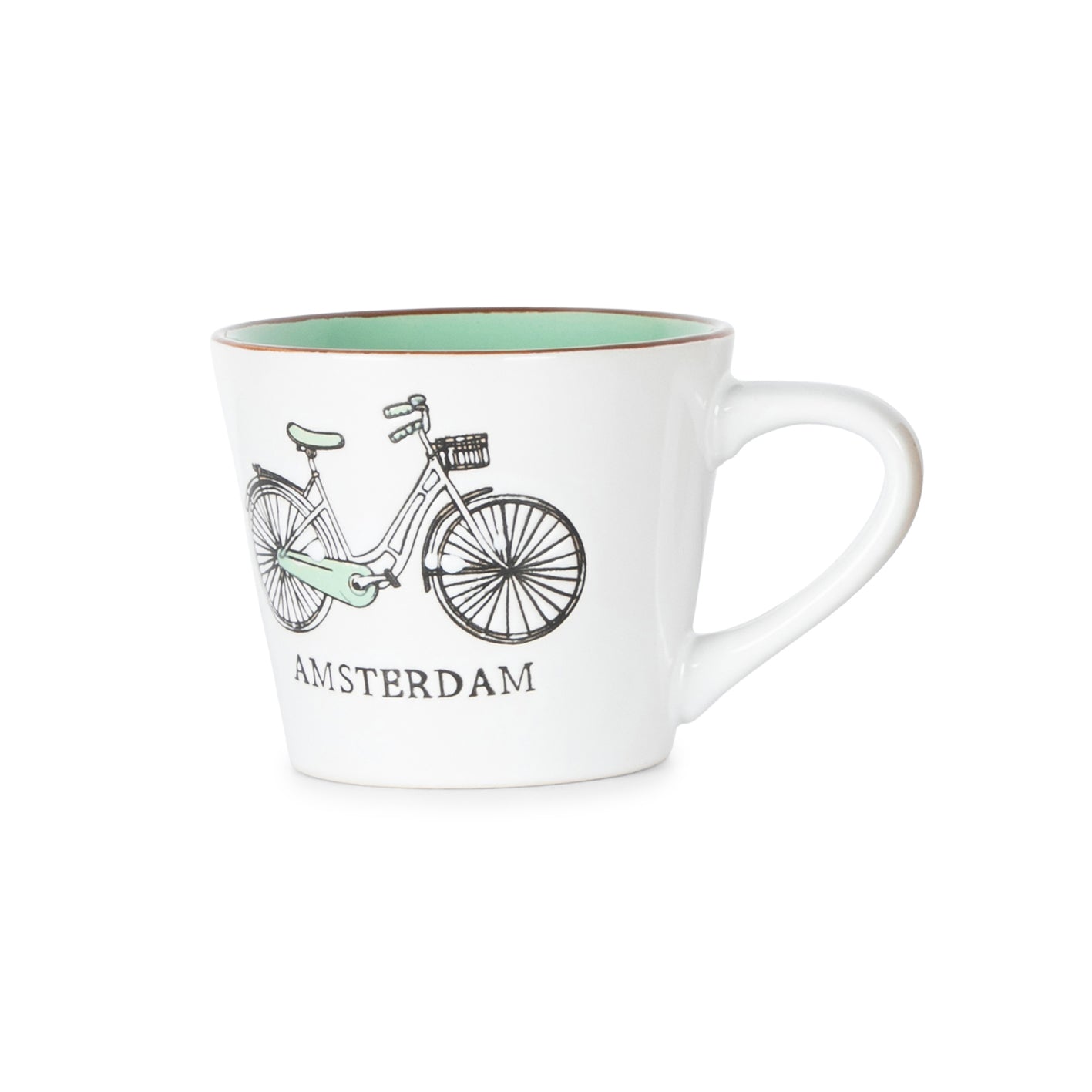 Silk mug - Amsterdam - Bike
