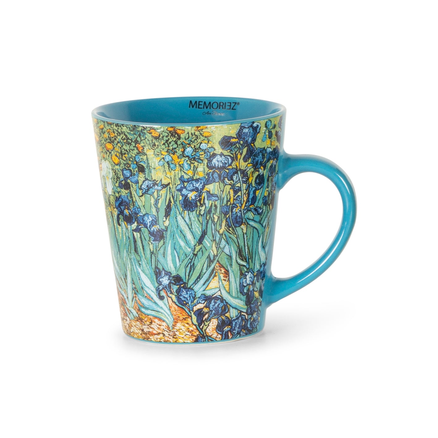 V-shape mug - Irises - van Gogh