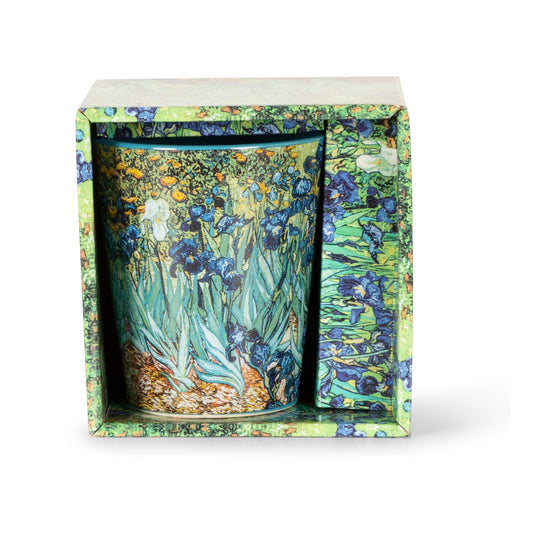 V-shape mug - Irises - van Gogh