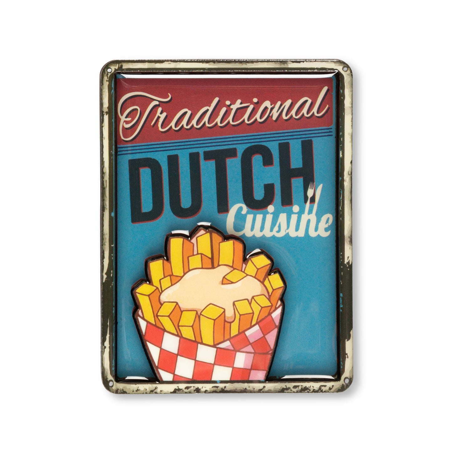 Magnet - Dutch Cuisine Fries - Holland